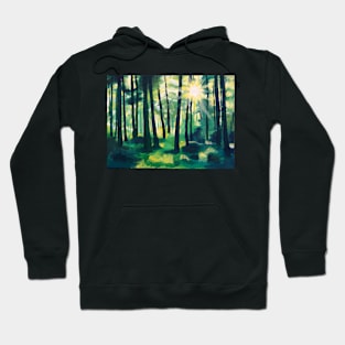 Sunlit Forest Hoodie
